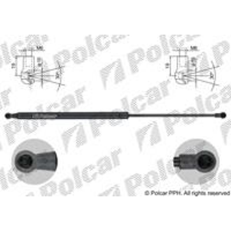 Plynová pružina - 2317AB - zadok