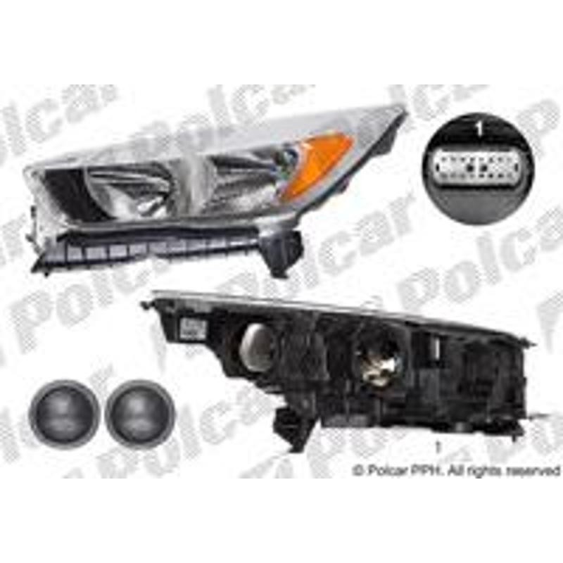 Hlavný svetlomet - 046924 - vľavo