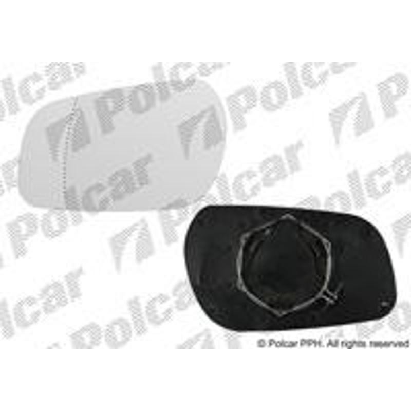 Sklo vonkajšieho zrkadla s držiakom - 2326545M - ľavý