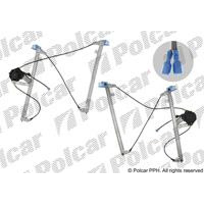 Ektrický mechanizmus okna dverí - 2327PSE2 - predok