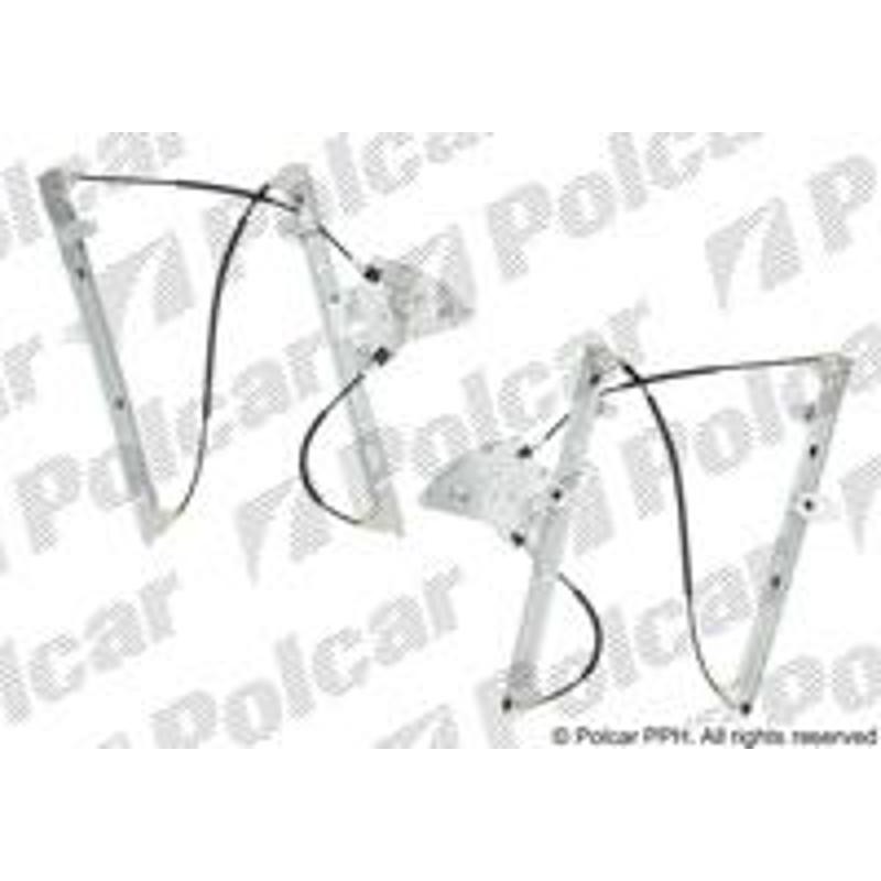 Mechanizmus stahovania okna el. bez motora - 2327PSG5 - predok