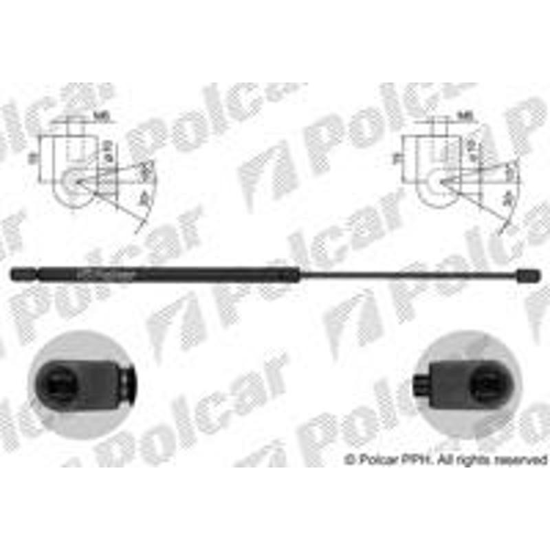 Plynová pružina - 2328AS - predok