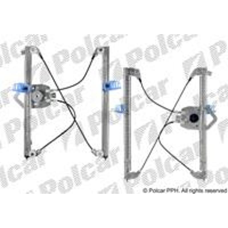 Mechanizmus stahovania okna el. bez motora - 2328PSG2 - predok