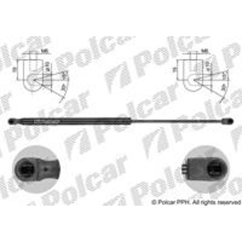 Plynová pružina - 2352AW - zadok