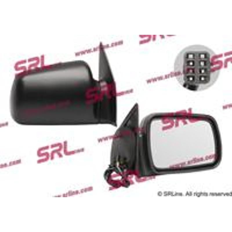 Vonkajšie zrkadlo - 240551-3S - ľavý