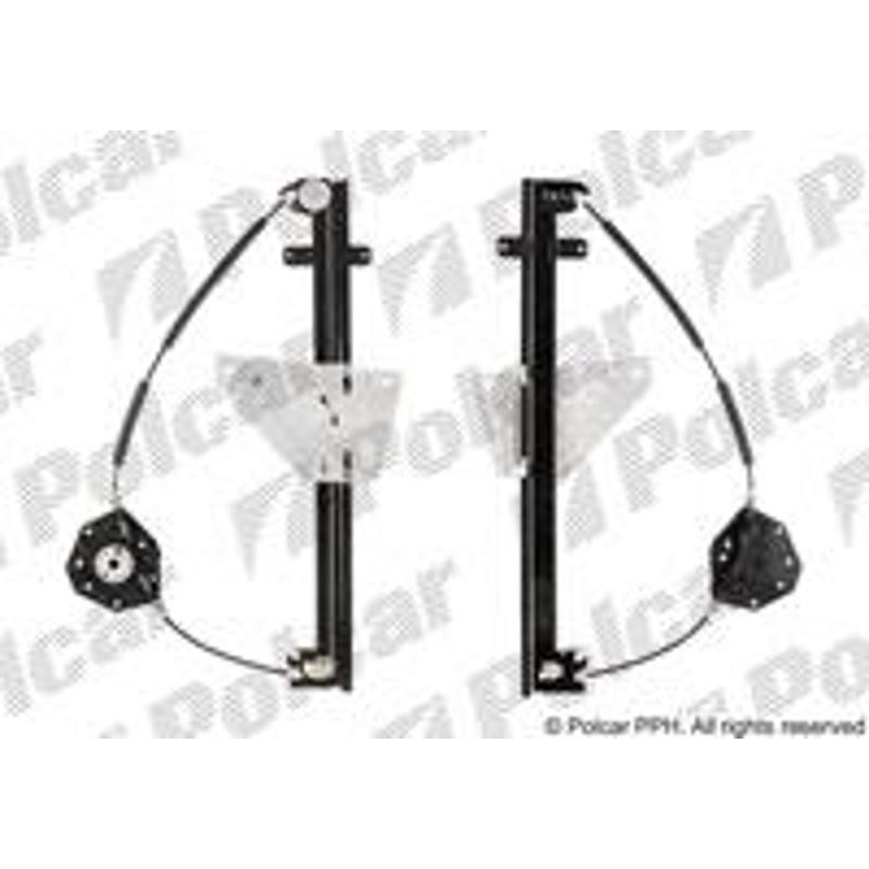 Mechanizmus stahovania okna el. bez motora - 2405PSG3 - zadok