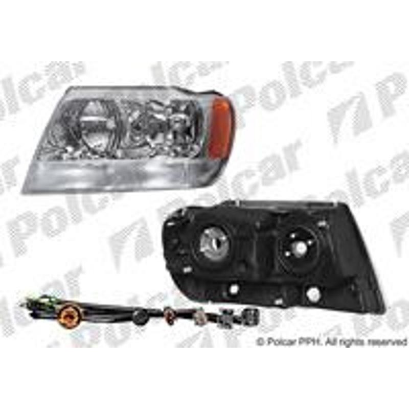 Hlavný reflektor - 240609-E - ľavý