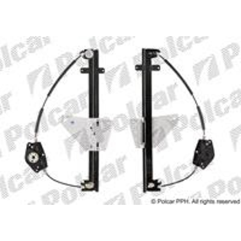 Mechanizmus stahovania okna el. bez motora - 2406PSG3 - zadok