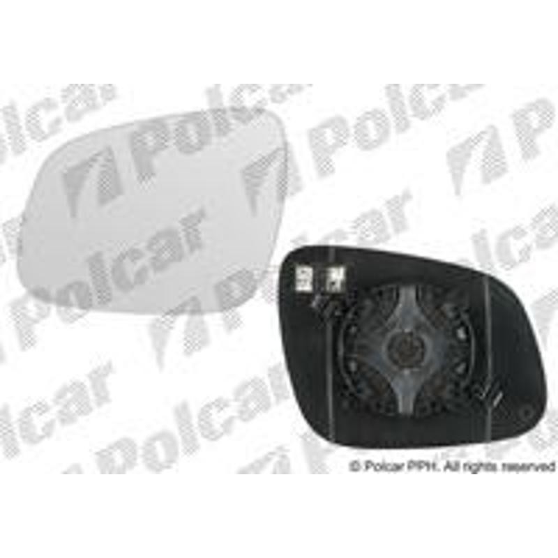 Sklo vonkajšieho zrkadla s držiakom - 2502555M - pravý