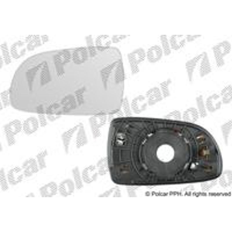 Sklo vonkajšieho zrkadla s držiakom - 2504544E - ľavý