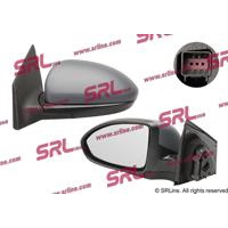 Vonkajšie zrkadlo - 2508515S - ľavý