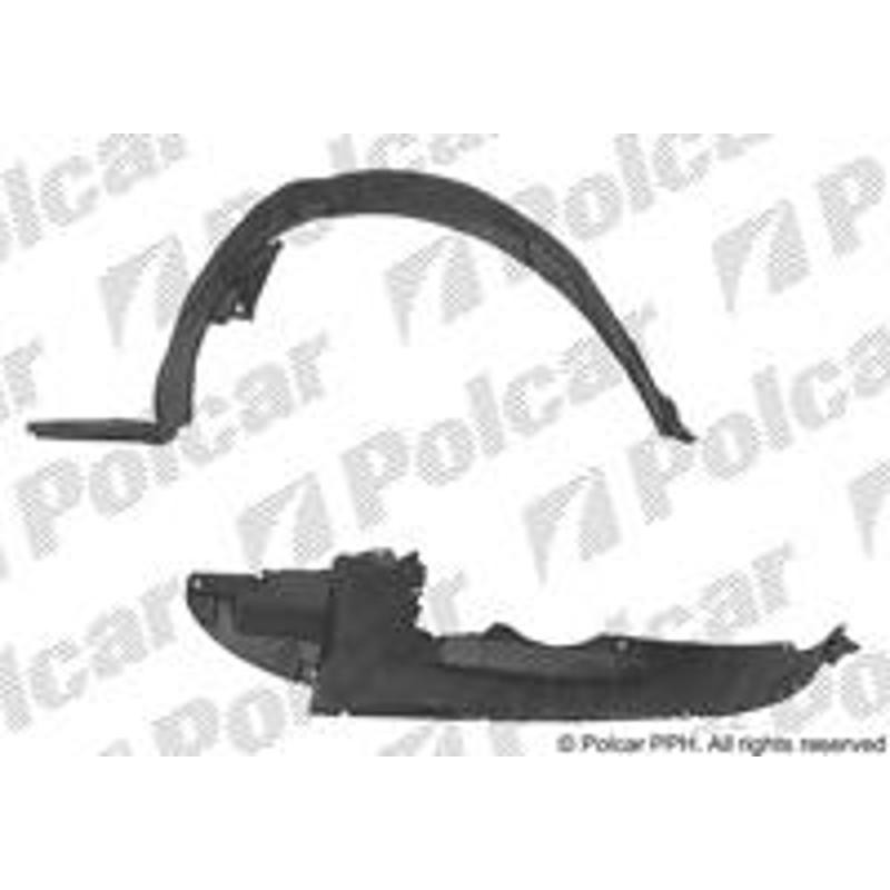 Podblatník (plast) - 2515FP1T - pravý