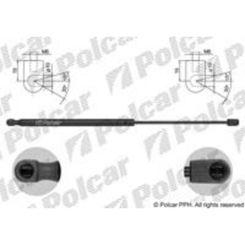 Plynová pružina - 2705AB1 - zadok