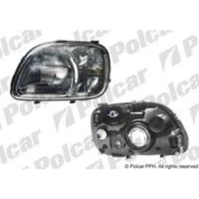 Hlavný reflektor - 270609-E - ľavý