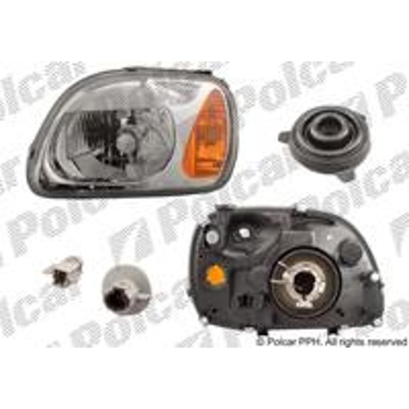 Hlavný reflektor - 2706101E - pravy