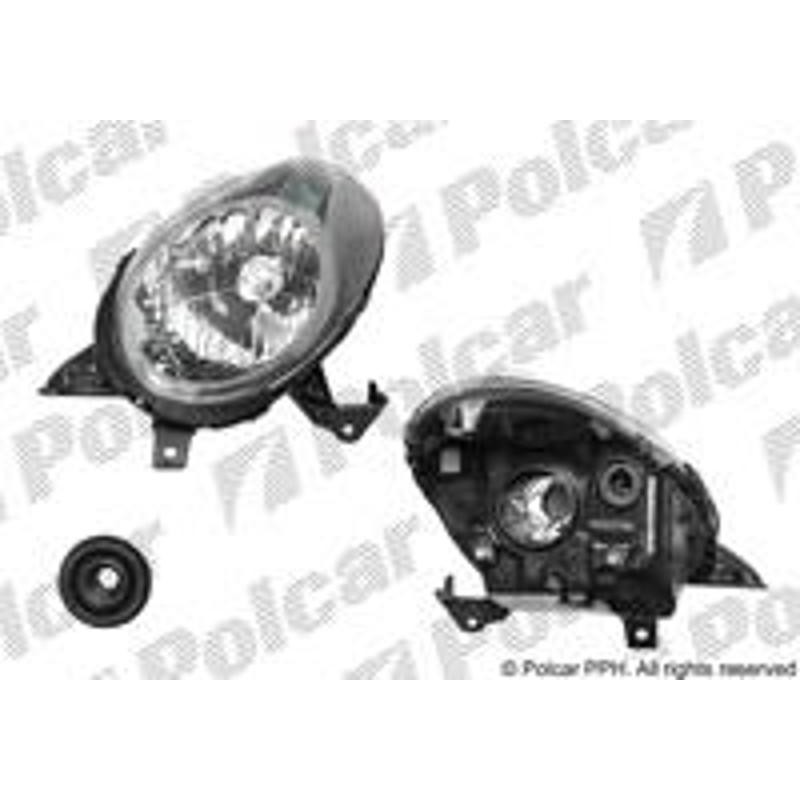 Hlavný reflektor - 2707096E - ľavý
