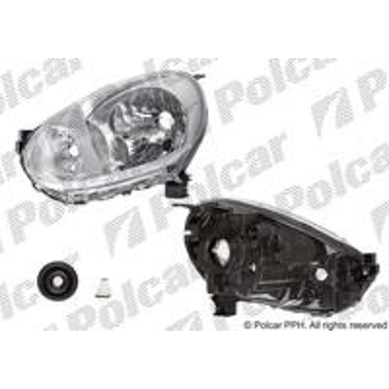 Hlavný reflektor - 270809-E - ľavý