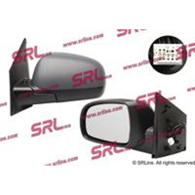 Vonkajšie zrkadlo - 2711514S - ľavý