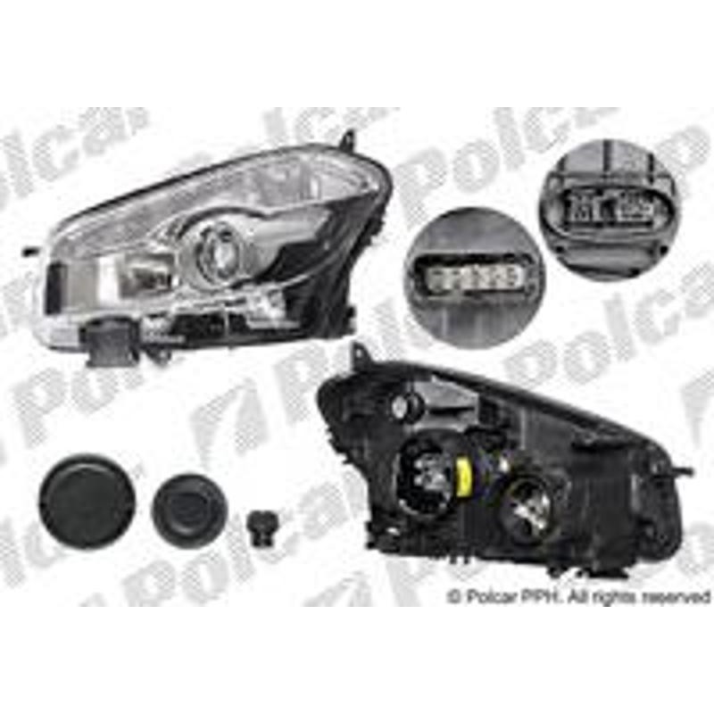 Hlavný reflektor - 2714101H - pravý