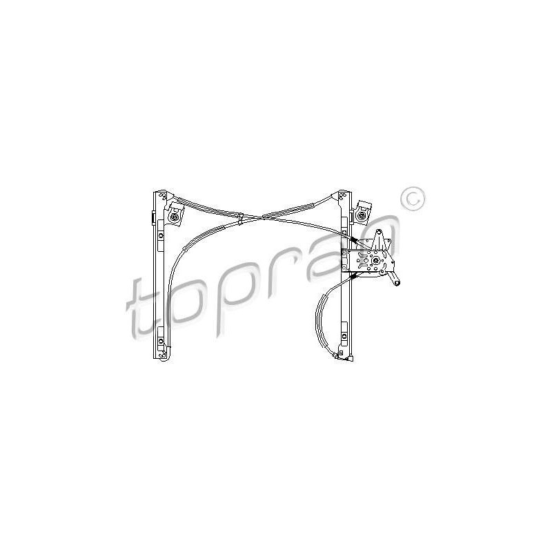 Mechanizmus zdvíhania okna - [A-113 418] - predne lave