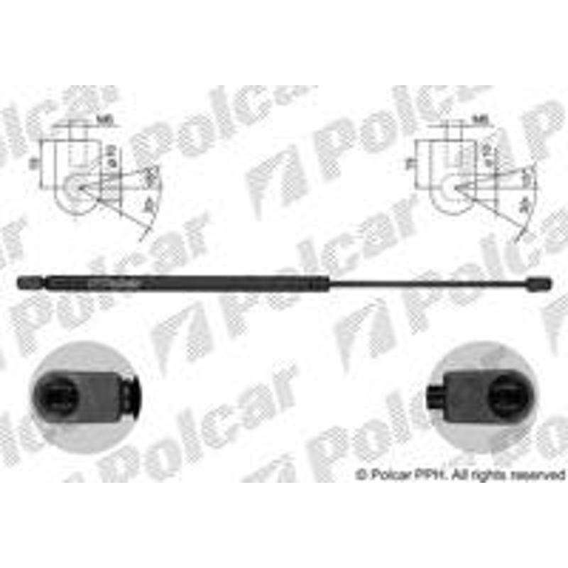 Plynová pružina - 2728AB5 - zadok