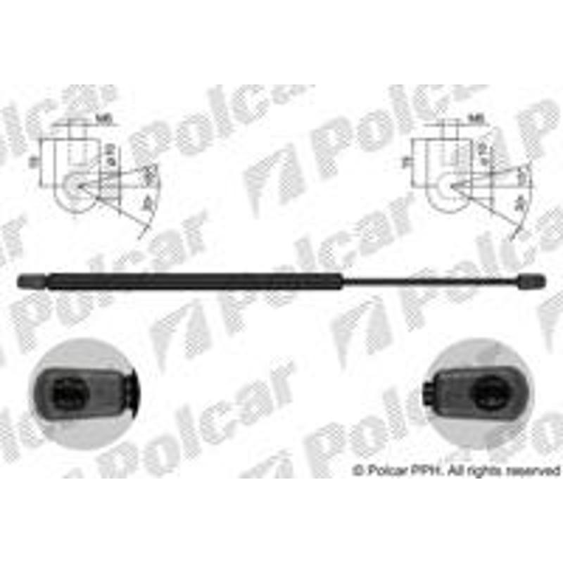 Plynová pružina - 2732ABD - zadok