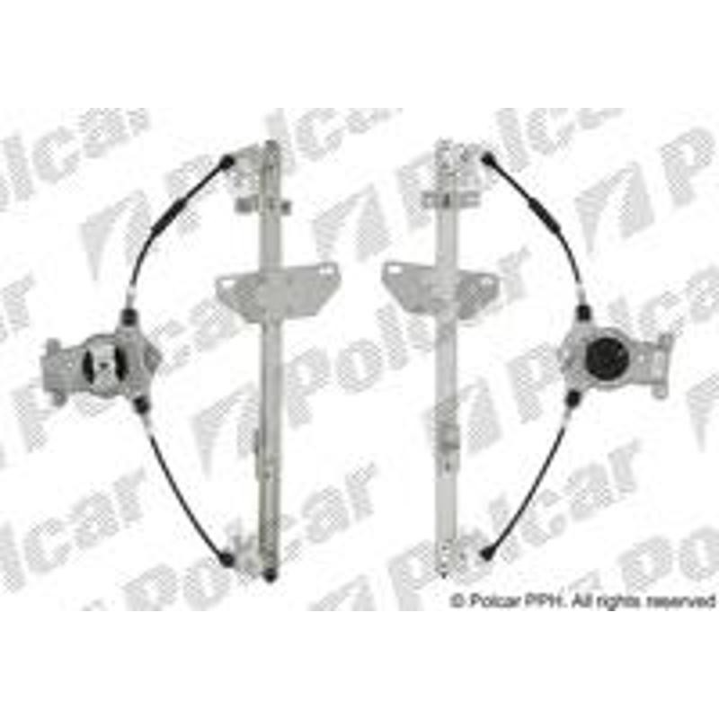 Mechanizmus stahovania okna el. bez motora - 2734PSG4 - zadok