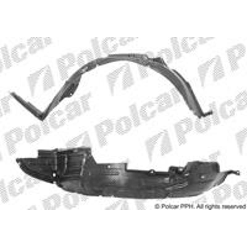 Podblatník (plast) - 2744FP1T - pravý
