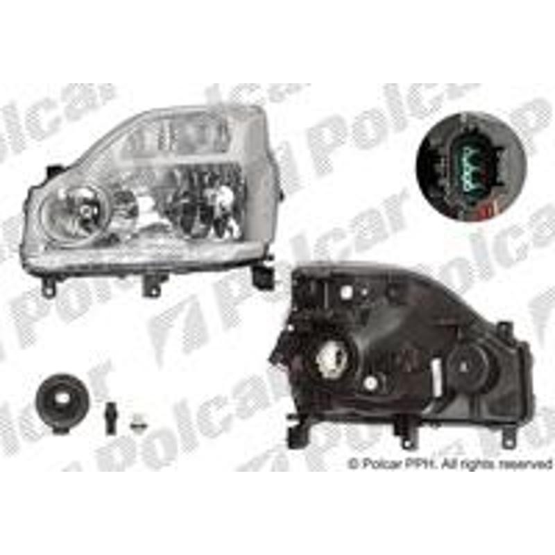 Hlavný reflektor - 2751100E - pravý
