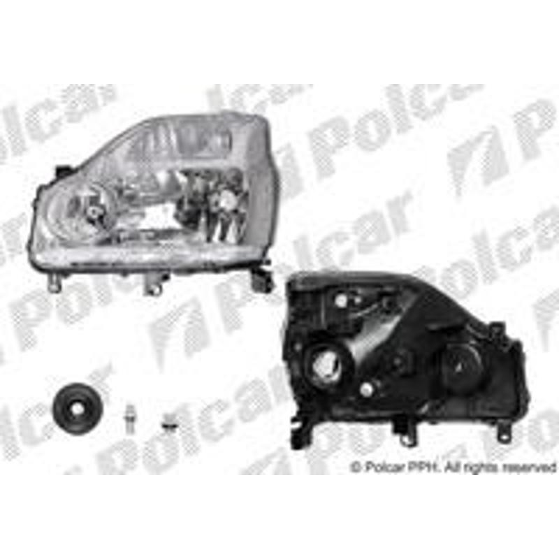 Hlavný reflektor - 275110-E - pravý