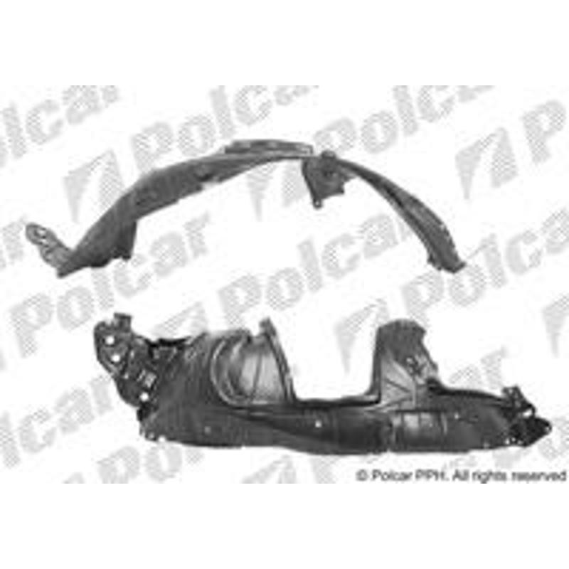 Podblatník (plast) - 2751FP1T - pravý