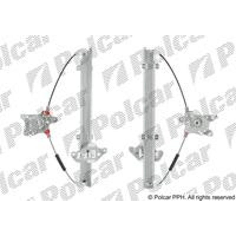 Mechanizmus stahovania okna el. bez motora - 2755PSG2 - predok