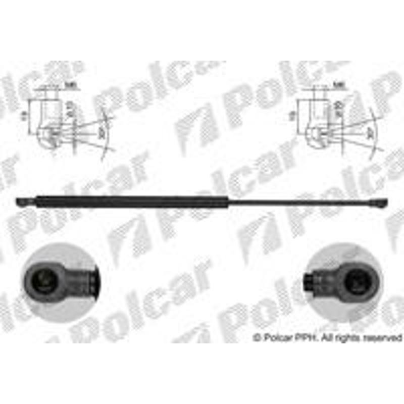 Plynová pružina - 2756AB2D - zadok