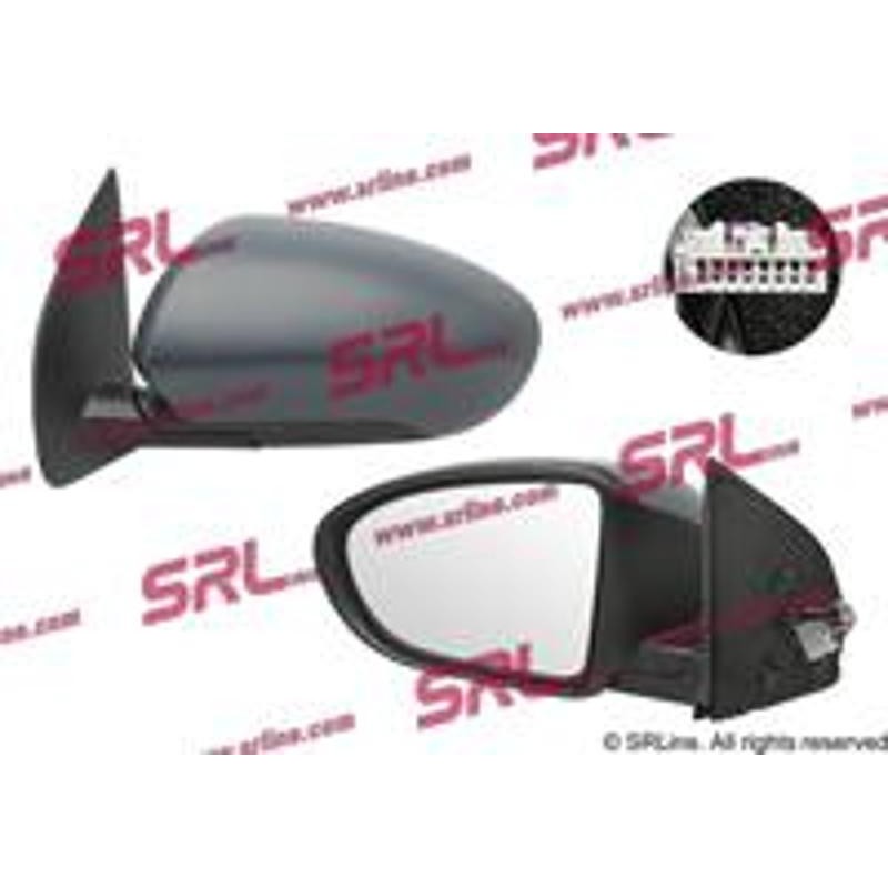 Vonkajšie zrkadlo - 2759525S - pravý