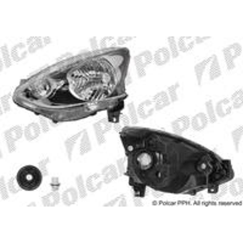 Hlavný reflektor - 27B110-E - pravý