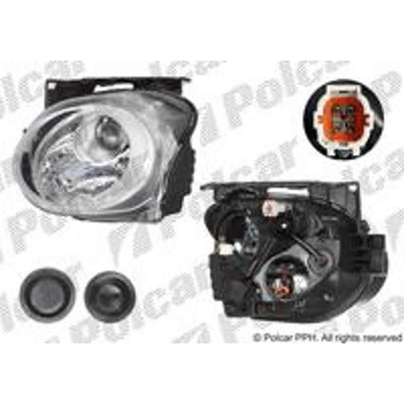 Hlavný reflektor - 27L210-E - pravý