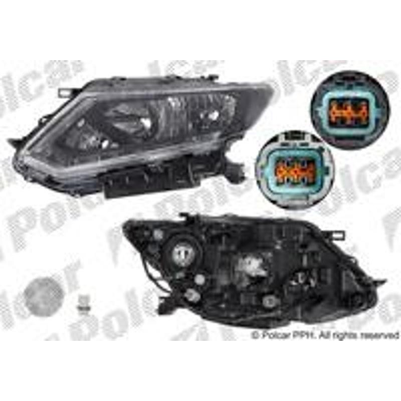 Hlavný reflektor - 27X110-E - pravý