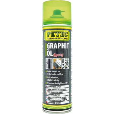 Grafitový olej sprej 500ml PETEC