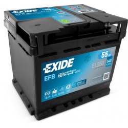 55Ah EFB Štartovacia batéria EXIDE EL550