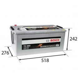Autobatéria Bosch BAT T5 - 225Ah...0 092 T50 800