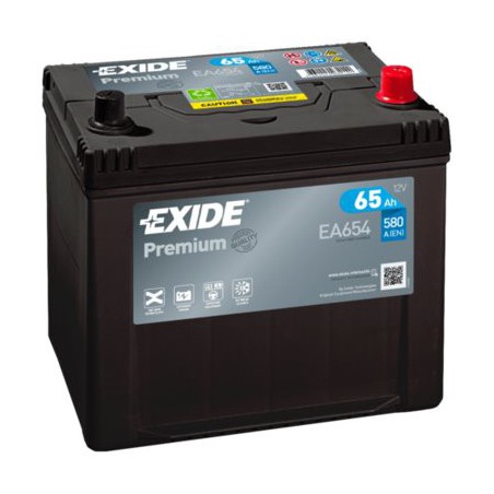 Štartovacia batéria EXIDE EA654