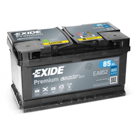 Exide autobatéria Premium 12V 85Ah 800A EA852
