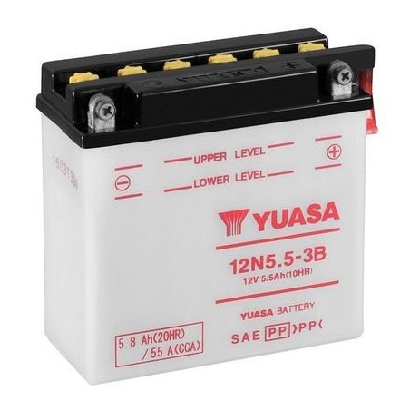 Yuasa motobatéria 12N5.5-3B