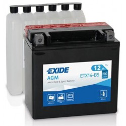 Exide motobatéria ETX14-BS