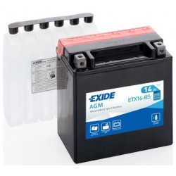 Exide motobatéria ETX16-BS