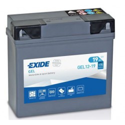 Exide motobatéria GEL12-19