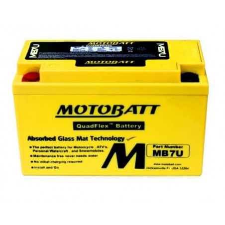 MotoBatt motobatéria 12V/ 6,5Ah (L) MB7U
