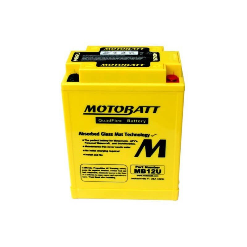 MotoBatt motobatéria 12V/ 15Ah (P+L) MB12U