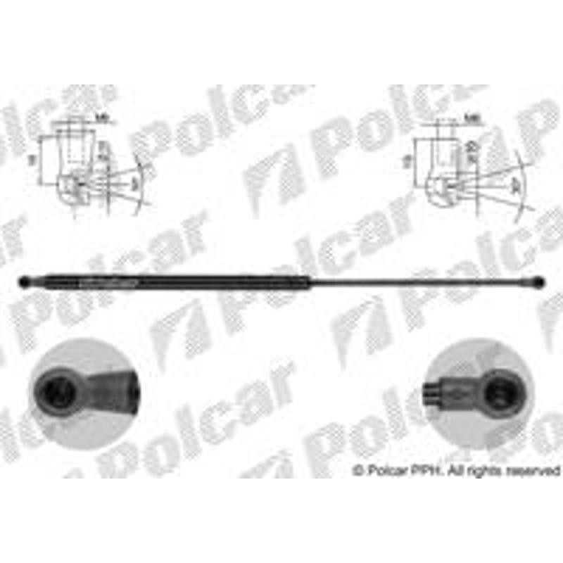 Plynová pružina - 2820AS - predok