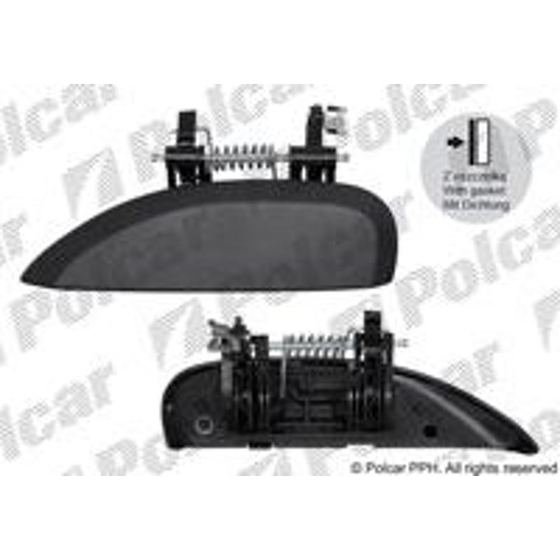 Vnútorná kľučka - 28B1Z-41A - predokajzadok